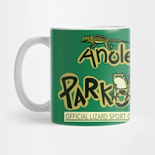 Anole Parkour Mug